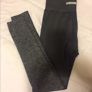 Gymshark Two Tone Seamless Leggings Grey